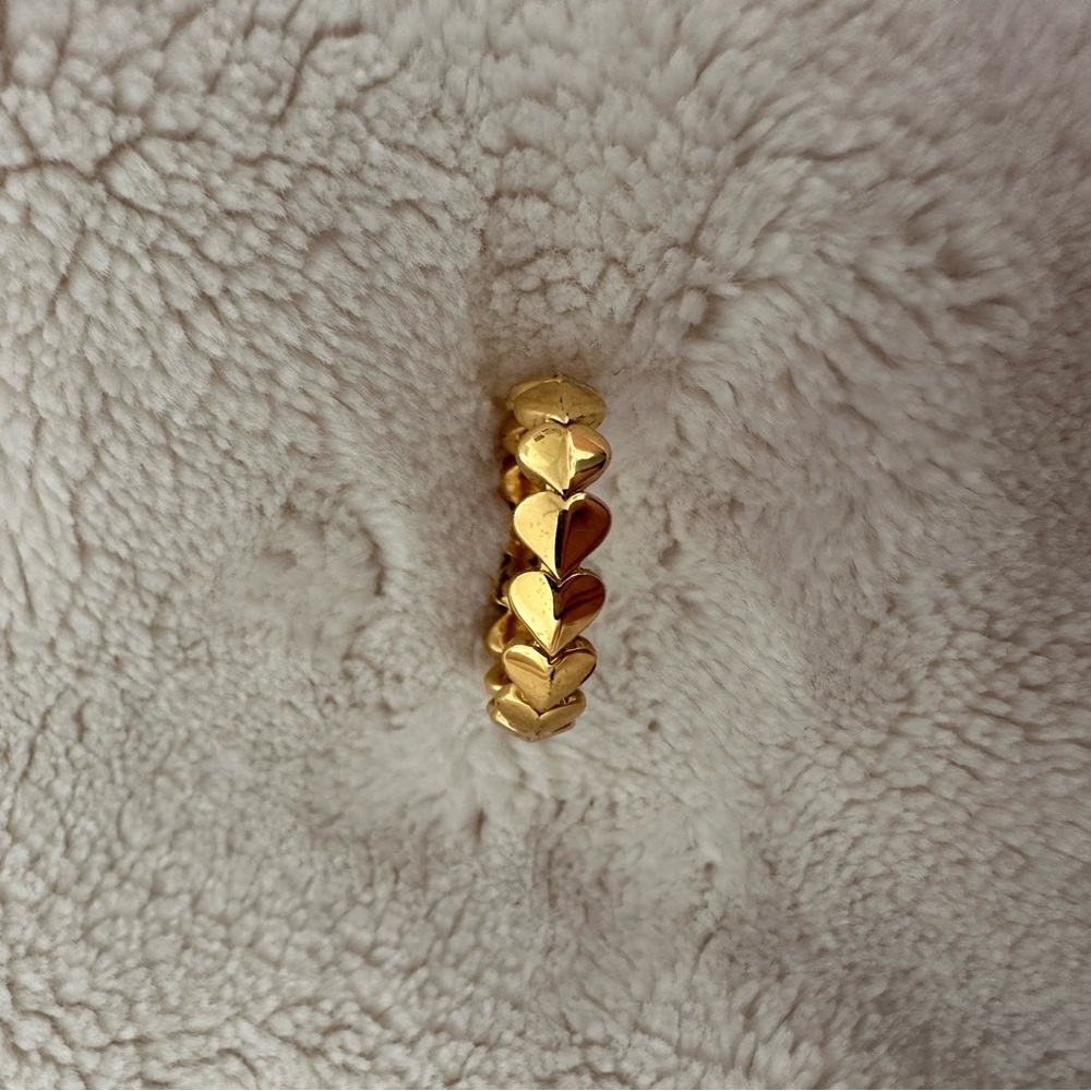 Kade Spade Gold Heart Ring!